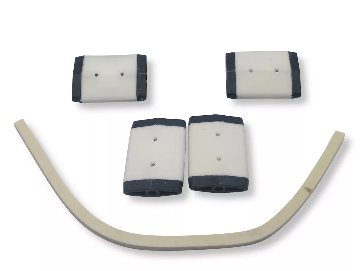 Pattes caoutchouc plateau ponçage GSS 280 AE Bosch